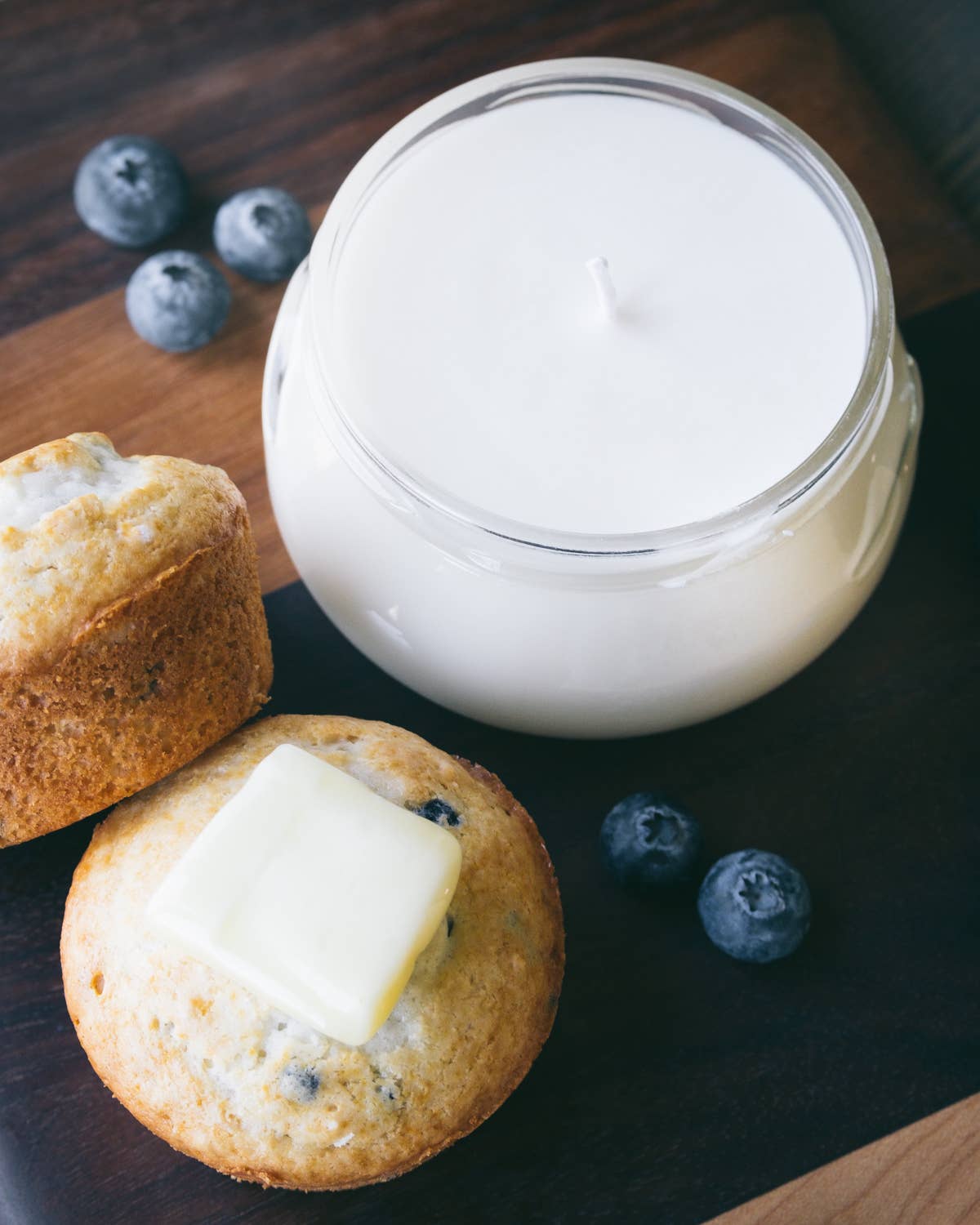 Velvet Whiskey Candle Co - 6 oz Blueberry Vanilla Candle