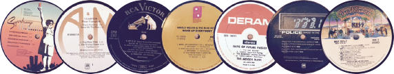 Tunes Company - Album Label Coasters