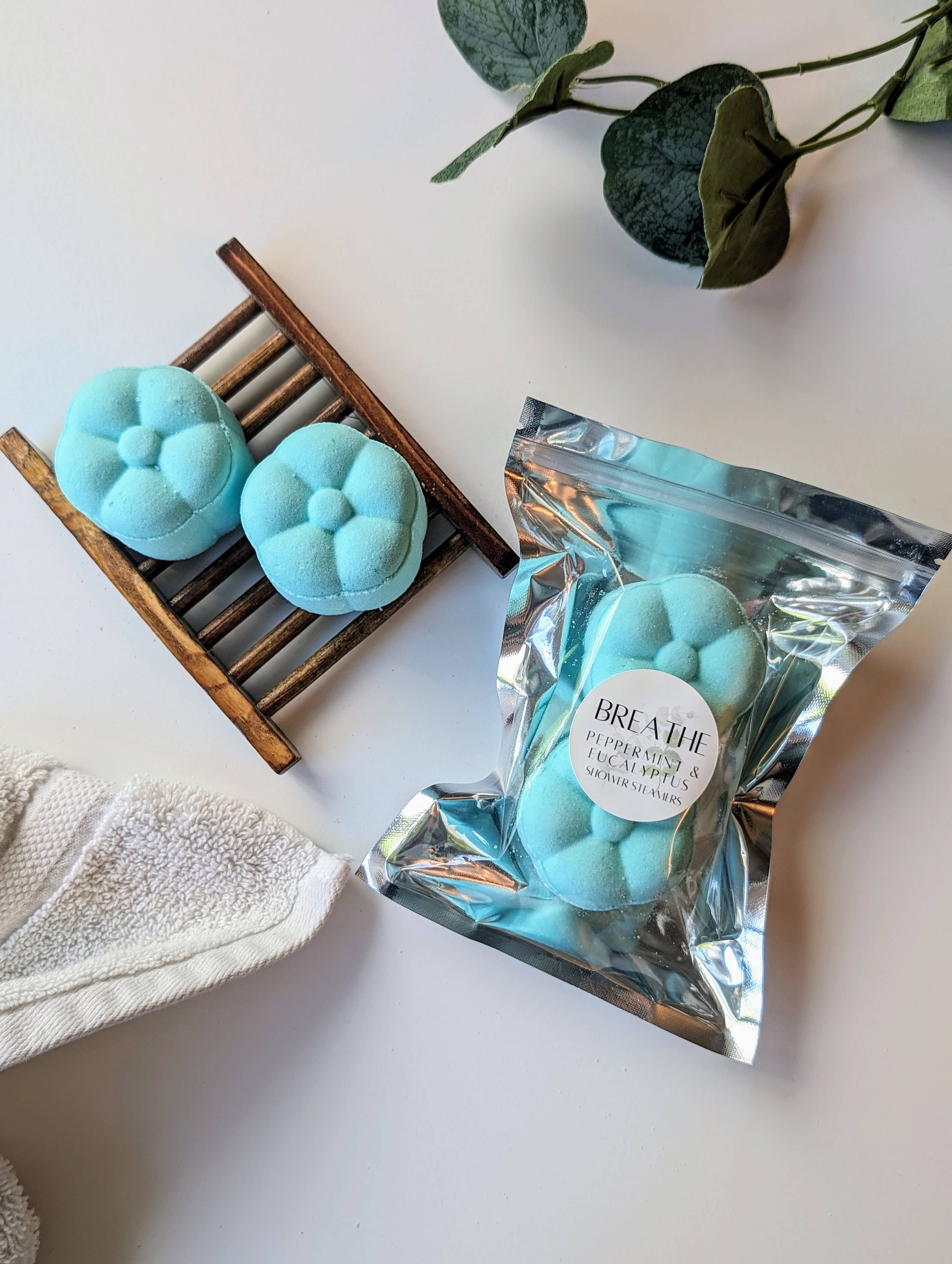 Breathe Peppermint & Eucalyptus Shower Steamers