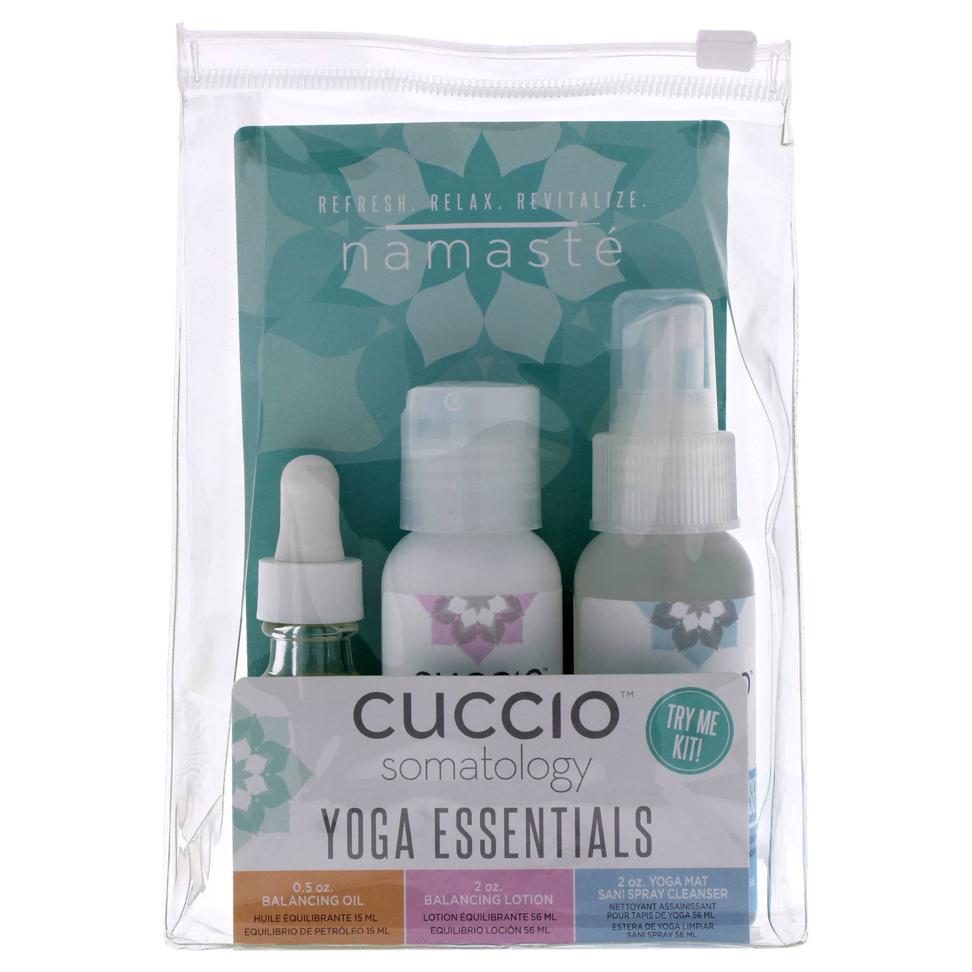 Style Rule - Somatology Yoga Essentials Kit by Cuccio Somatology 3 Pc